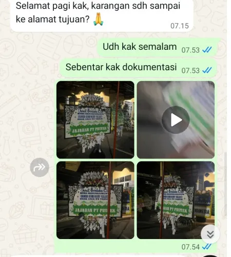 Pengiriman Papan Bunga Selamat Kedungsari Butuh