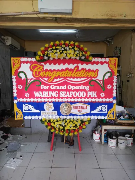 Papan Bunga Ucapan Selamat Kedungsari Butuh