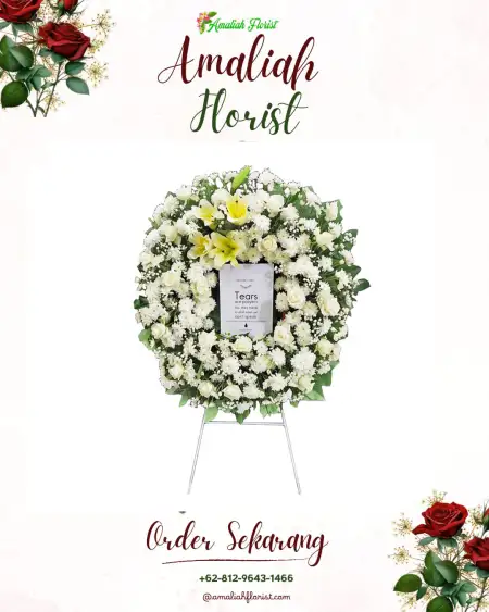 Krans Bunga Duka Kedungsari Butuh